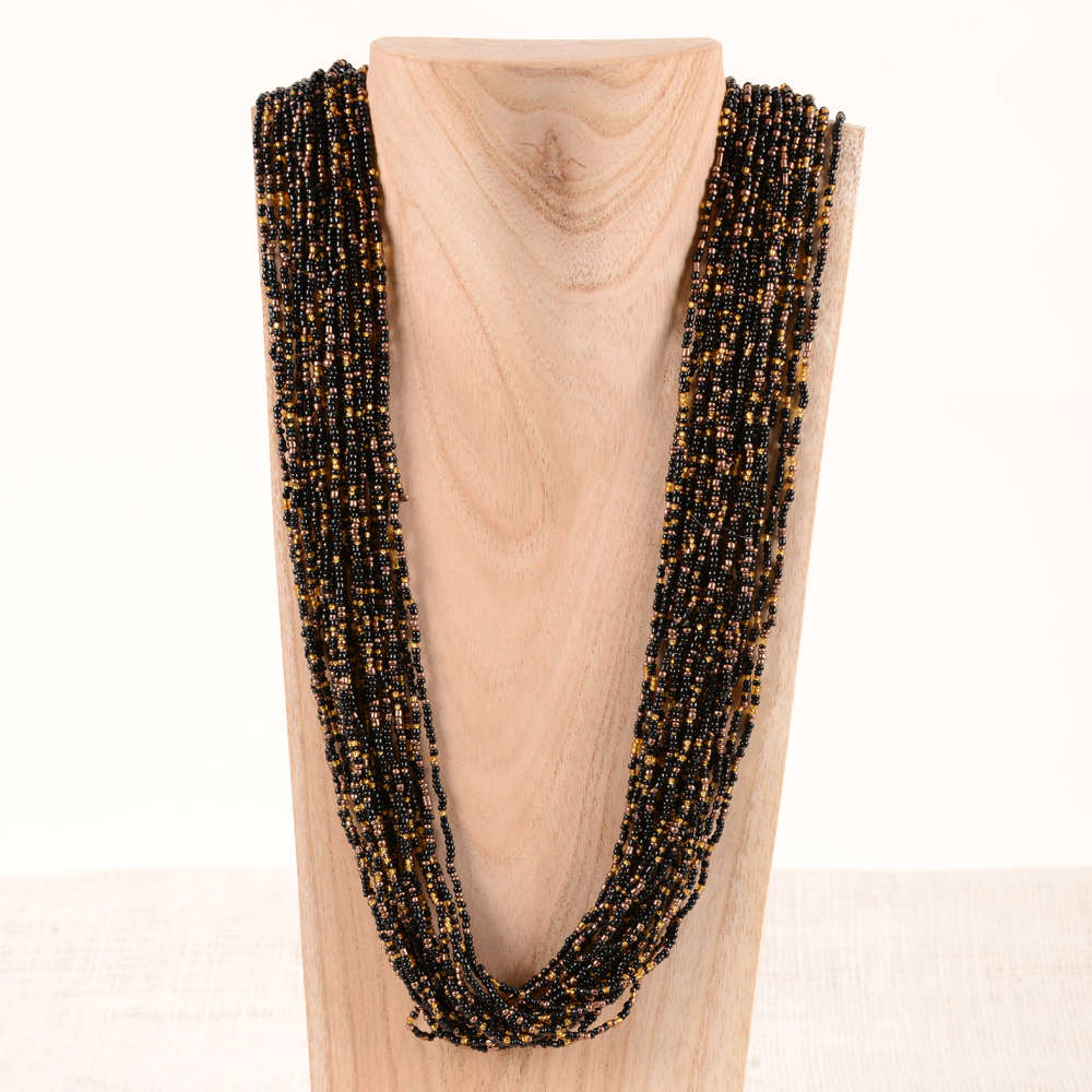 Mini Bead Necklace Natalies Virtuous Designsnatalies Virtuous Designs 